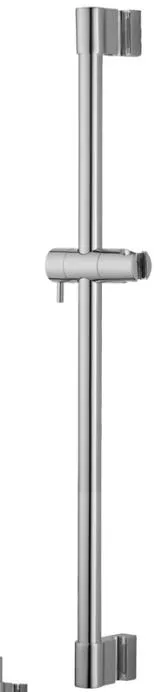 Baðherbergi Ryðfrítt stál Sturta renna Bar með sturtu handhafa Round Ryðfrítt stál Pipe